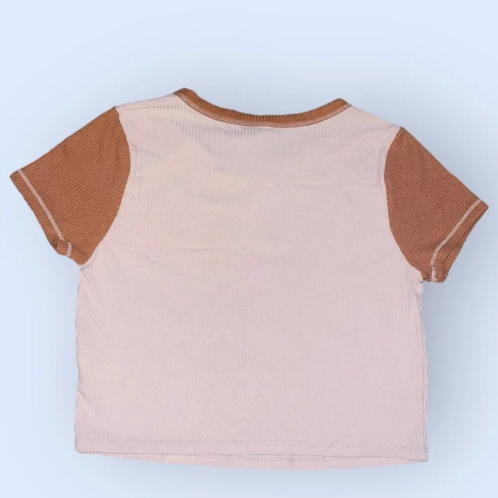 Wild Fable Ribbed Baby Tee - Picture 3 of 4